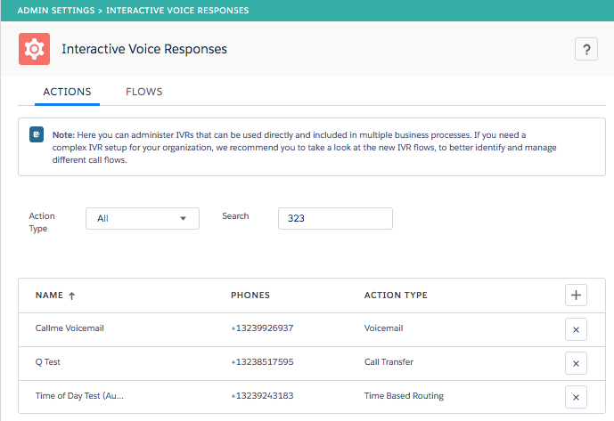 Fastcall IVR with Search